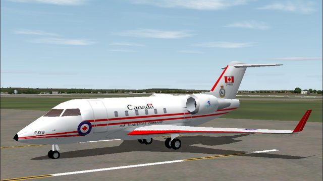 Screenshot 1 — Canadian Armed Forces Bombardier CL-604