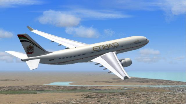 Screenshot 1 — Airbus A-330-200, Etihad Airways