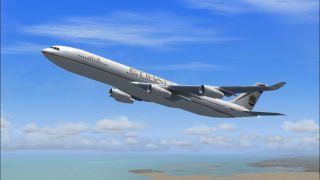 Screenshot 1 — Airbus A-340-300, Etihad Airways