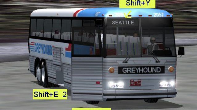 Screenshot 1 — Greyhound Bus