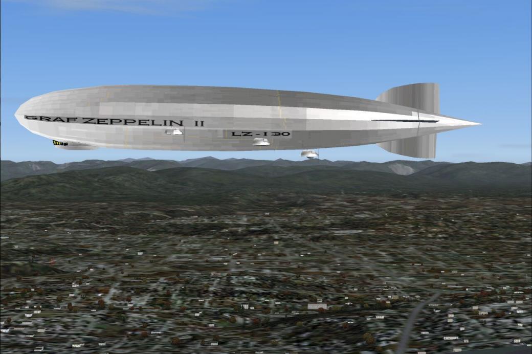 Zeppelin Prostar Led Zeppelin Starship for X-Plane