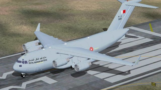Screenshot 1 — Boeing C-17, Royal Bahraini Air Force