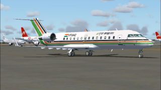 Screenshot 2 — FS2002/FS2004 CRJ-200, Air Sahara