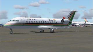 Screenshot 1 — FS2002/FS2004 CRJ-200, Air Sahara
