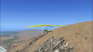 Screenshot 3 — Hang Glider Soaring Scenery