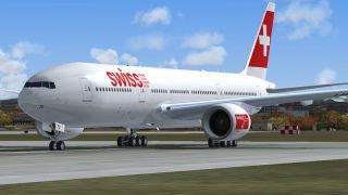 Screenshot 3 — Boeing 777-257ER, Swiss