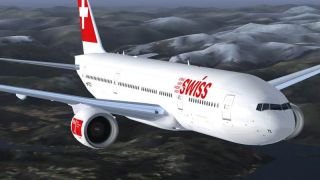 Screenshot 2 — Boeing 777-257ER, Swiss