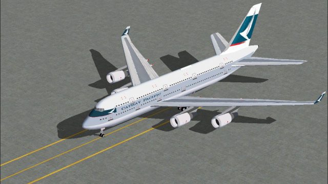 Screenshot 1 — Boeing 999-1000 Niner-Liner, Cathay Pacific