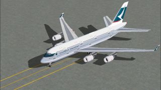 Screenshot 1 — Boeing 999-1000 Niner-Liner, Cathay Pacific