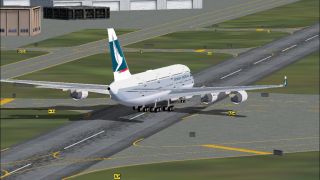 Screenshot 2 — Boeing 999-1000 Niner-Liner, Cathay Pacific