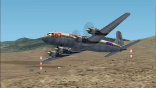 Screenshot 1 — FS2002/FS2004 Douglas DC-7B