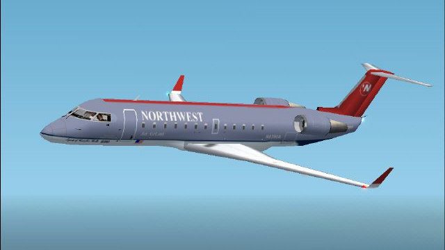 Screenshot 1 — Bombardier RJ200-ER Northwest Jet AirLink