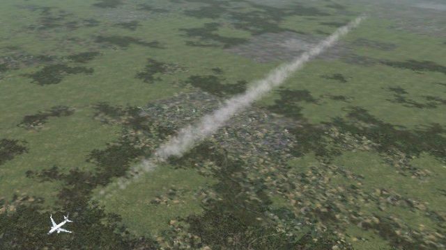 Screenshot 1 — 3D Contrail effects