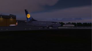 Screenshot 1 — Realistic Clouds for FS2004