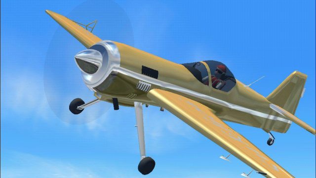 Screenshot 1 — Sukhoi Su-31, Silver & Gold