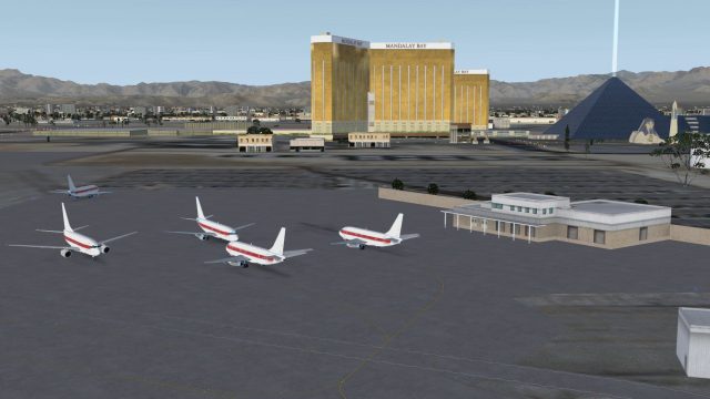 Screenshot 1 — AFCAD File For KLAS Version 2