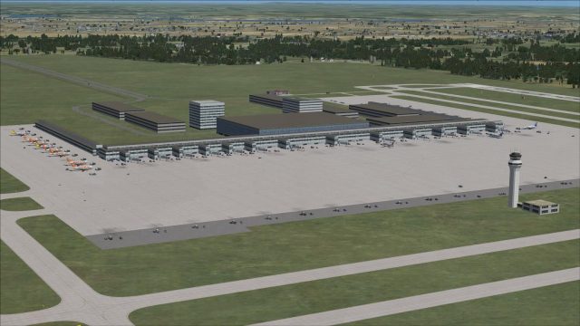 Screenshot 1 — AFCAD For EDDB Berlin Brandenburg Airport