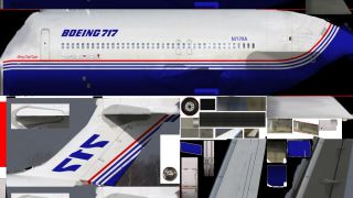 Screenshot 1 — XPFW B717 AI Pack 1.0