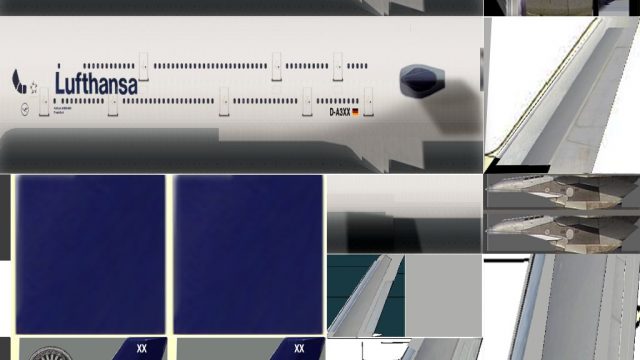 Screenshot 1 — XPFW A380 AI Pack