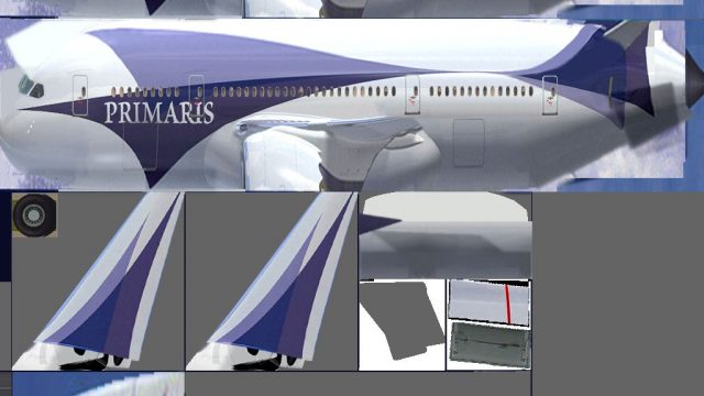 Screenshot 1 — XPFW B787-8 AI Pack 1.0