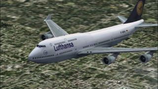 Screenshot 1 — Lufthansa Boeing 747-400