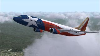 Screenshot 2 — Southwest Airlines Boeing 737-400 "Lone Star One"