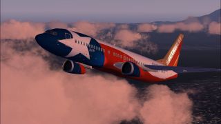 Screenshot 3 — Southwest Airlines Boeing 737-400 "Lone Star One"