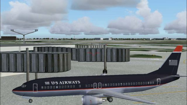 Screenshot 1 — U.S. Airways Boeing 737-400