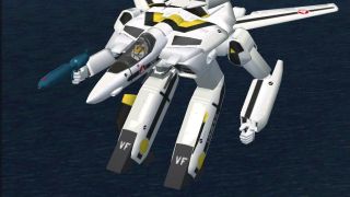 Screenshot 1 — FS2004Macross VF-1S Valkyrie