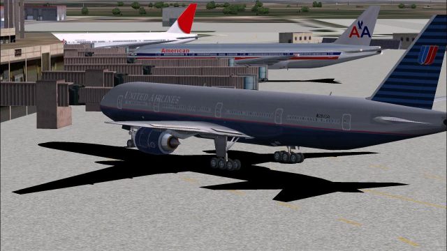 Screenshot 1 — Boeing 777-300 AI Replacement Pack