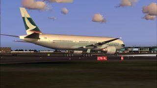 Screenshot 2 — Cathay Pacific Boeing 777-200