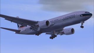 Screenshot 4 — Cathay Pacific Boeing 777-200