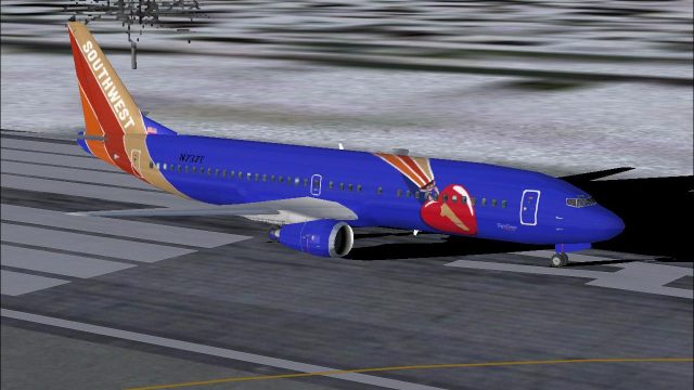 Screenshot 1 — Southwest Airlines Boeing 737-400 TC1