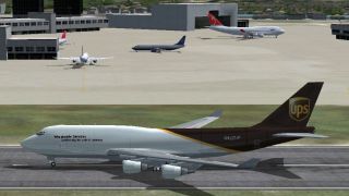 Screenshot 1 — UPS Boeing 747-400