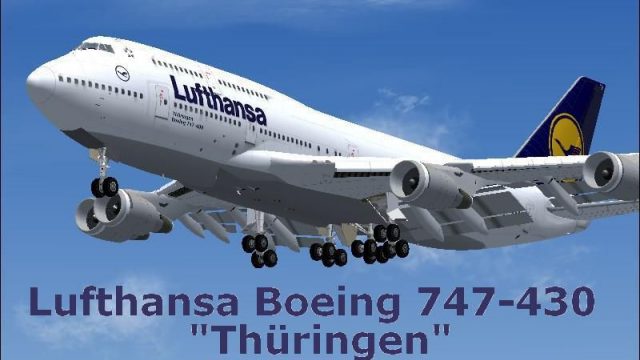 Screenshot 1 — Lufthansa Boeing 747-400 D-ABTF