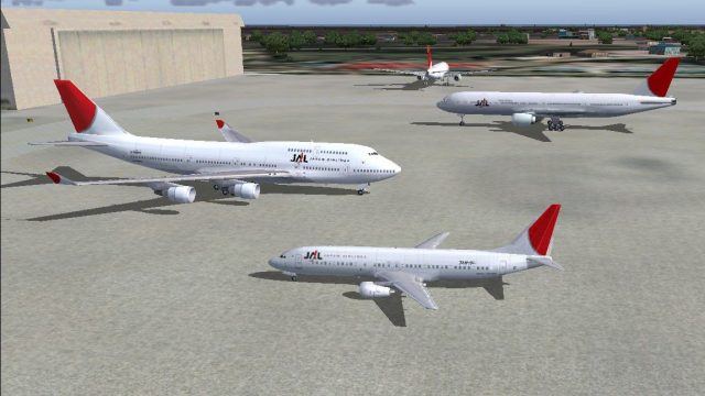 Screenshot 1 — JAL Boeing Pack