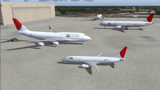 Screenshot 1 — JAL Boeing Pack