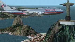 Screenshot 1 — American Airlines Boeing 747-400