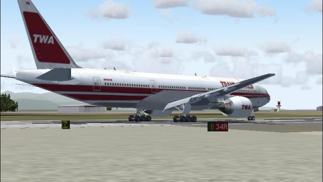 Screenshot 1 — Trans World Airlines 777-236ER