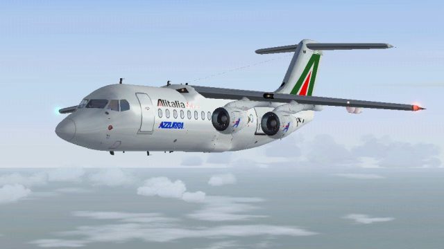 Screenshot 1 — Alitalia Express BAe 146