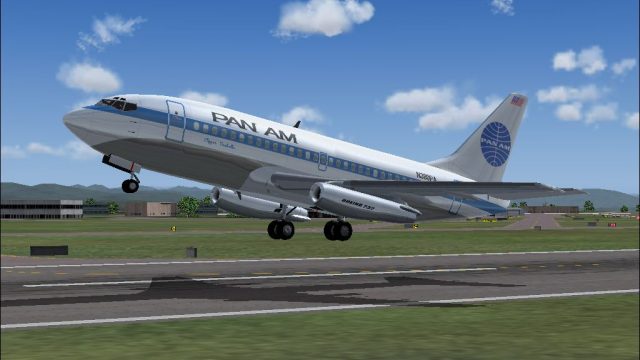 Screenshot 1 — Pan Am Boeing 737-275 N380PA