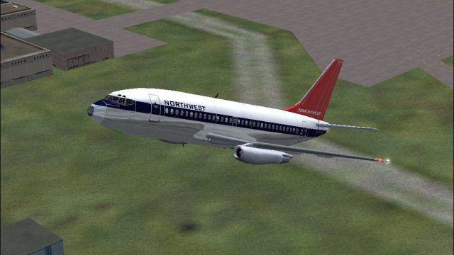 Screenshot 1 — Northwest Boeing 737-251 N270FL