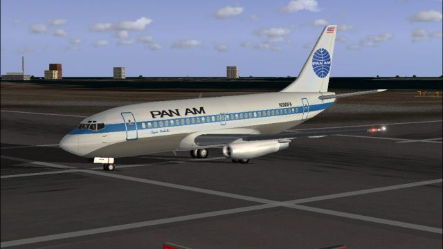 Screenshot 1 — Pan Am Boeing 737-275 Update