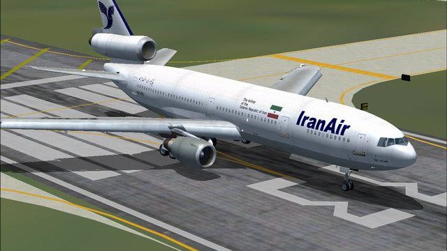 Screenshot 1 — Iranair Douglas DC-10