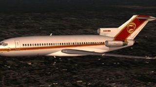 Screenshot 1 — Captain Sim 727-100 In Private Livery