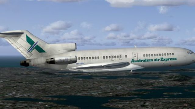 Screenshot 1 — Australian Air Express 727-100