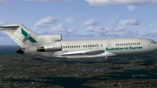 Screenshot 1 — Australian Air Express 727-100