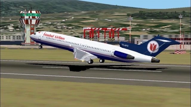 Screenshot 1 — Ystanbul Airlines Boeing 727-2F2