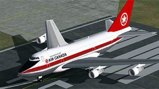 Screenshot 1 — Air Canada Boeing 747SP