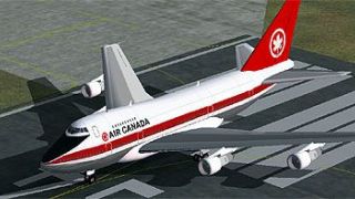 Screenshot 1 — Air Canada Boeing 747SP